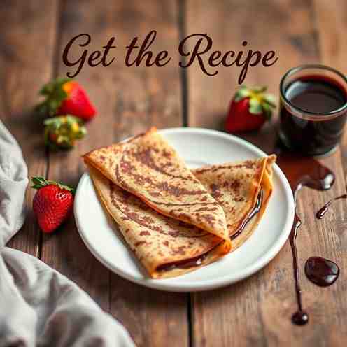 Easy French Chocolate Crêpes for One - Get the Recipe